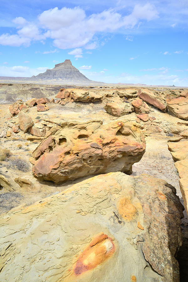 Factory Butte 4 Photograph by Ray Mathis