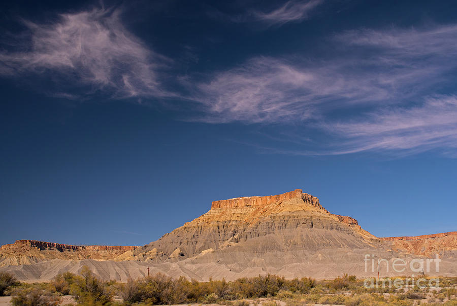 Factory Butte Utah Photograph by Cindy Murphy - NightVisions