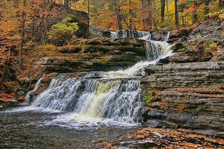 Factory Falls - Childs State Park Photograph by Allen Beatty