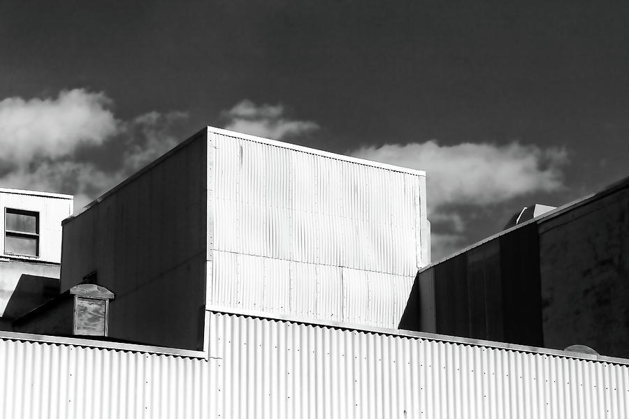 Factory Roof Photograph by Mary Bedy