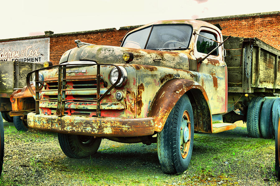 Vintage Photograph - Faded relic  by Jeff Swan