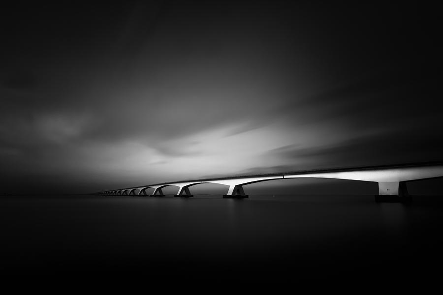 Fading Into Darkness Photograph by Jan Teeuwen - Fine Art America