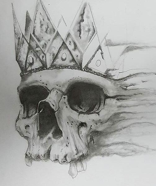 Fading King Drawing by Howard King - Pixels