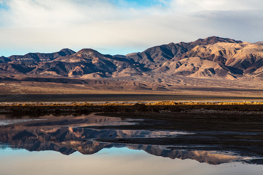 Death Valley National Park Photograph - Fading Reflection by James Marvin Phelps