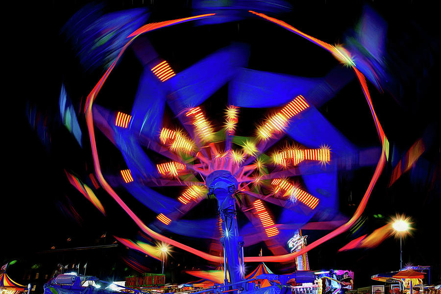 Fair Fun - Midway Photograph by Nikolyn McDonald