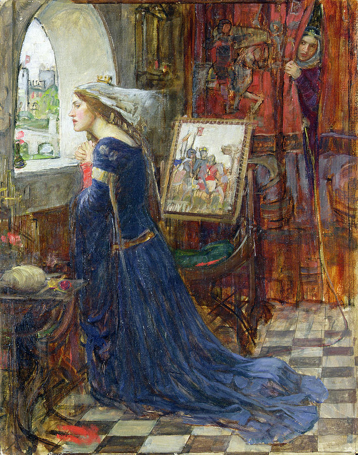 Fair Rosamund Painting by John William Waterhouse