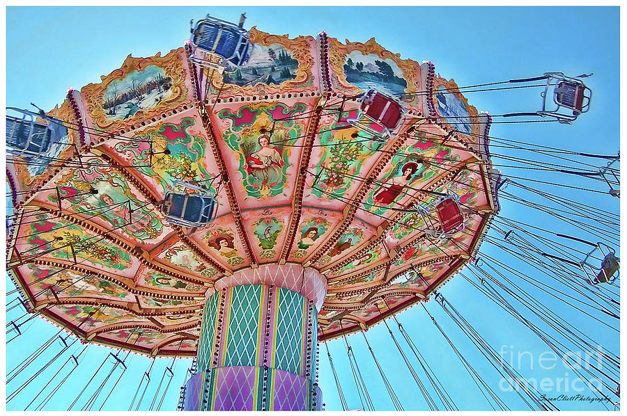 Fair Swings Photograph by Susan Cliett