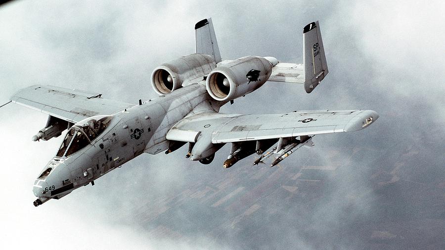 Jet Photograph - Fairchild Republic A-10 Thunderbolt II by Jackie Russo