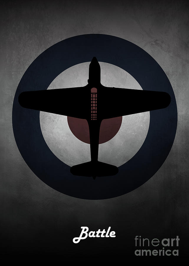 Fairey Battle RAF Digital Art by Airpower Art