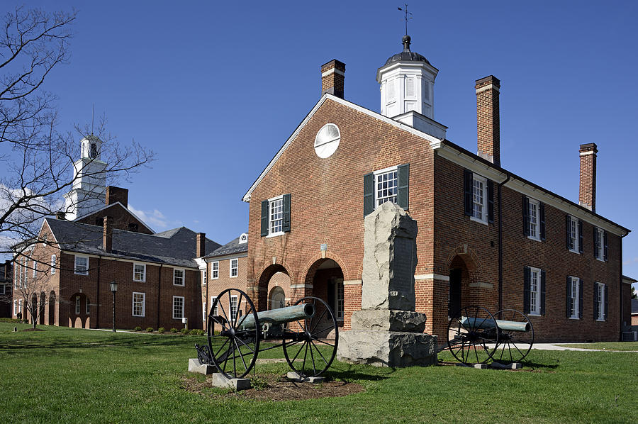 Architecture Photograph - Fairfax Historic Courthouse - Virginia by Brendan Reals