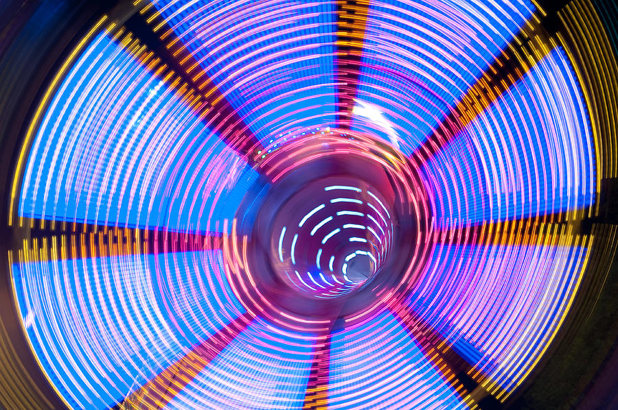 Fairground Abstract ii Photograph by Helen Jackson
