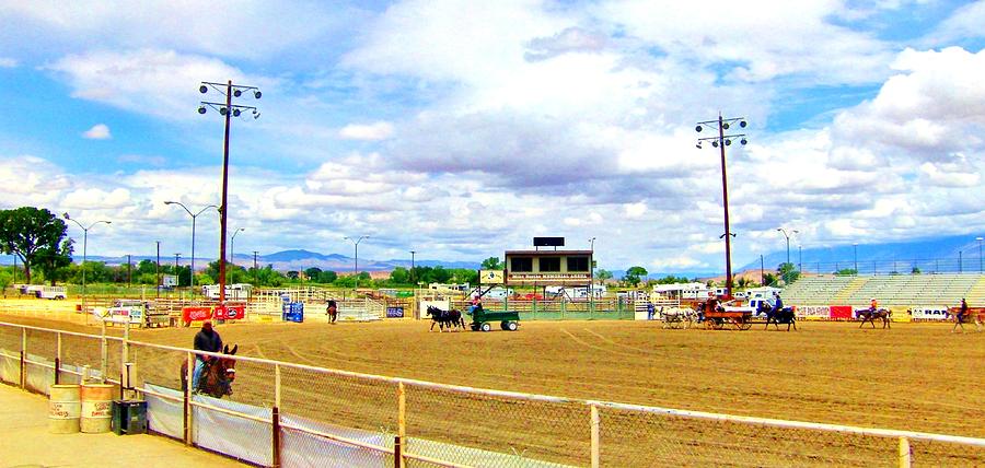Fairgrounds And Mule Days Photograph by Marilyn Diaz