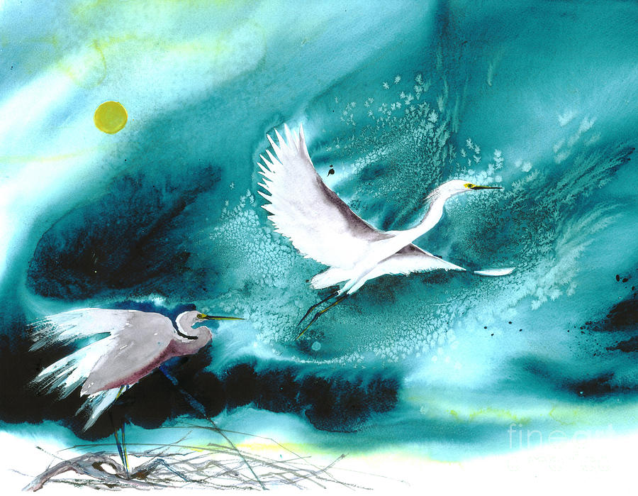 Fairies Painting by Mui-Joo Wee