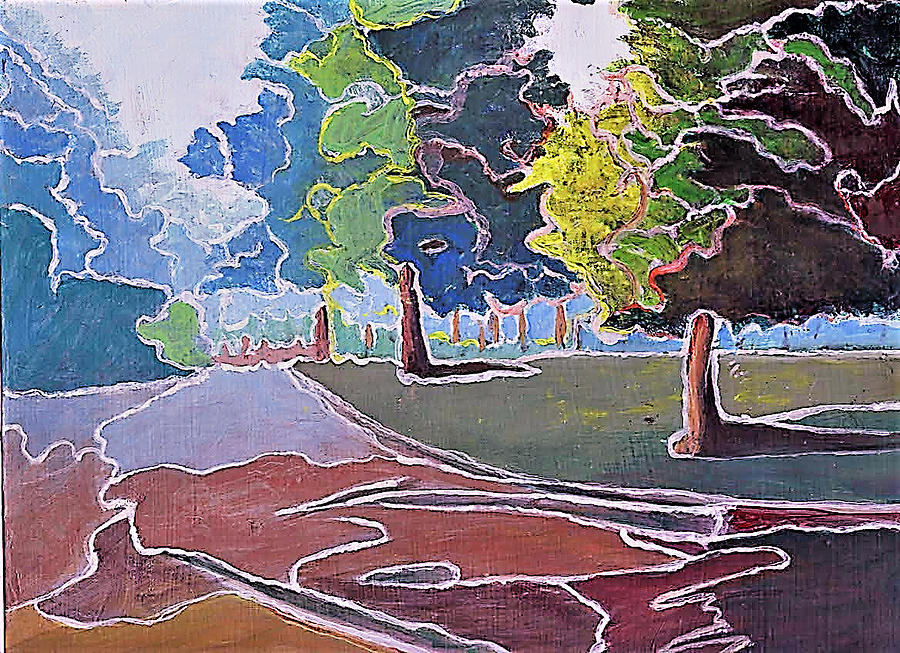 Fairmount Park Painting by John Edwe