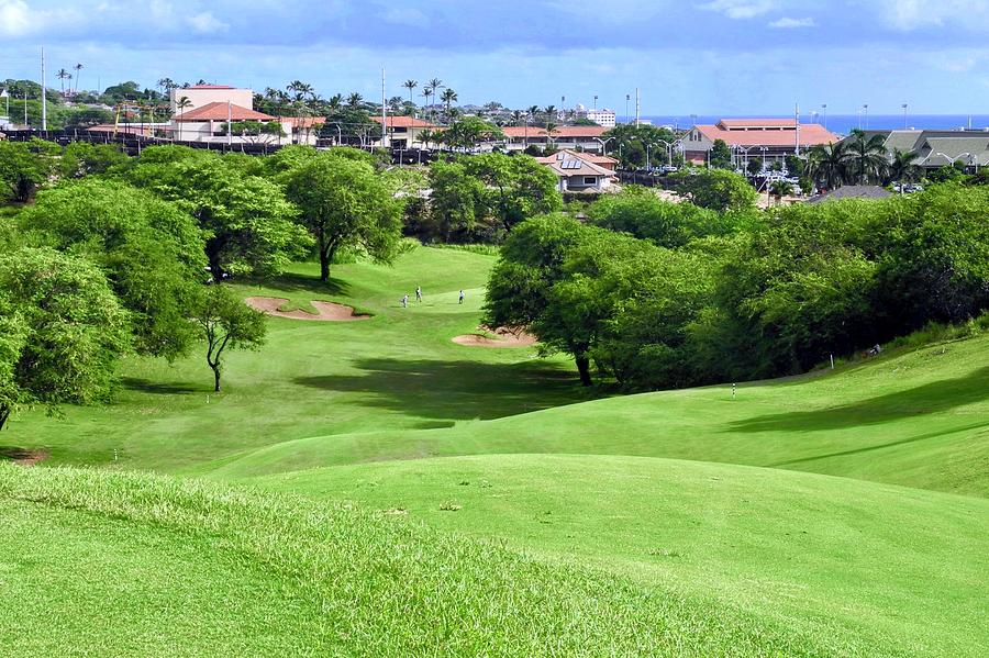 Fairway at Dunes of Maui Lani  Photograph by Kirsten Giving