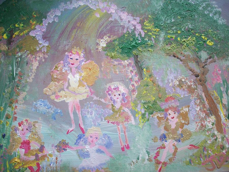 Fairy Archway Painting by Judith Desrosiers