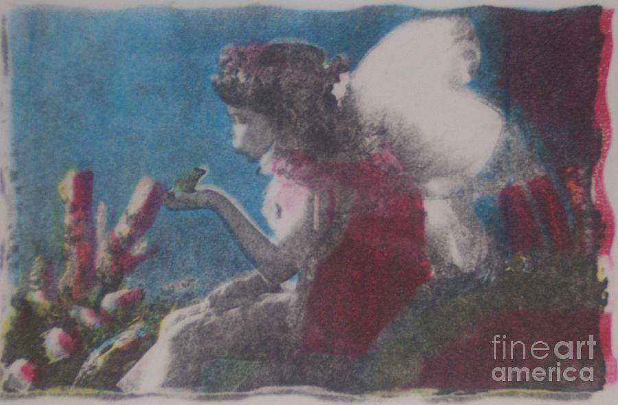Fairy Mixed Media - Fairy by Emily Young