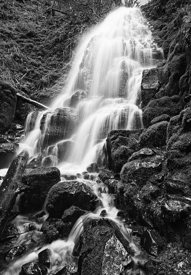 Fairy Falls in the Columbia River Gorge Area of Oregon Photograph by ...