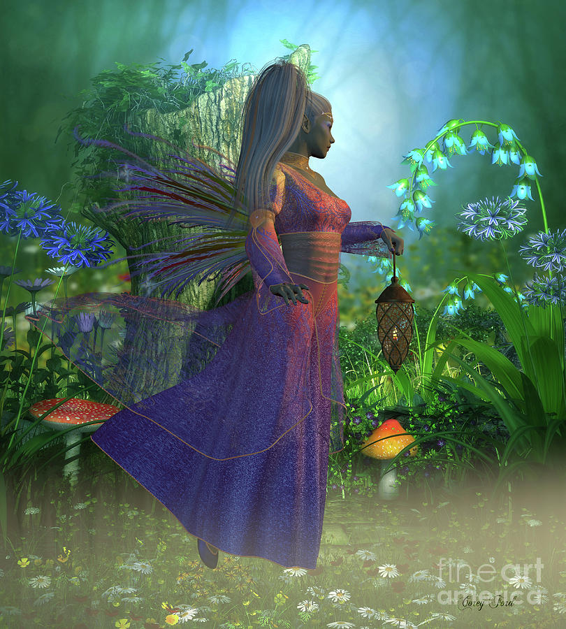 Fairy Laryn Digital Art by Corey Ford