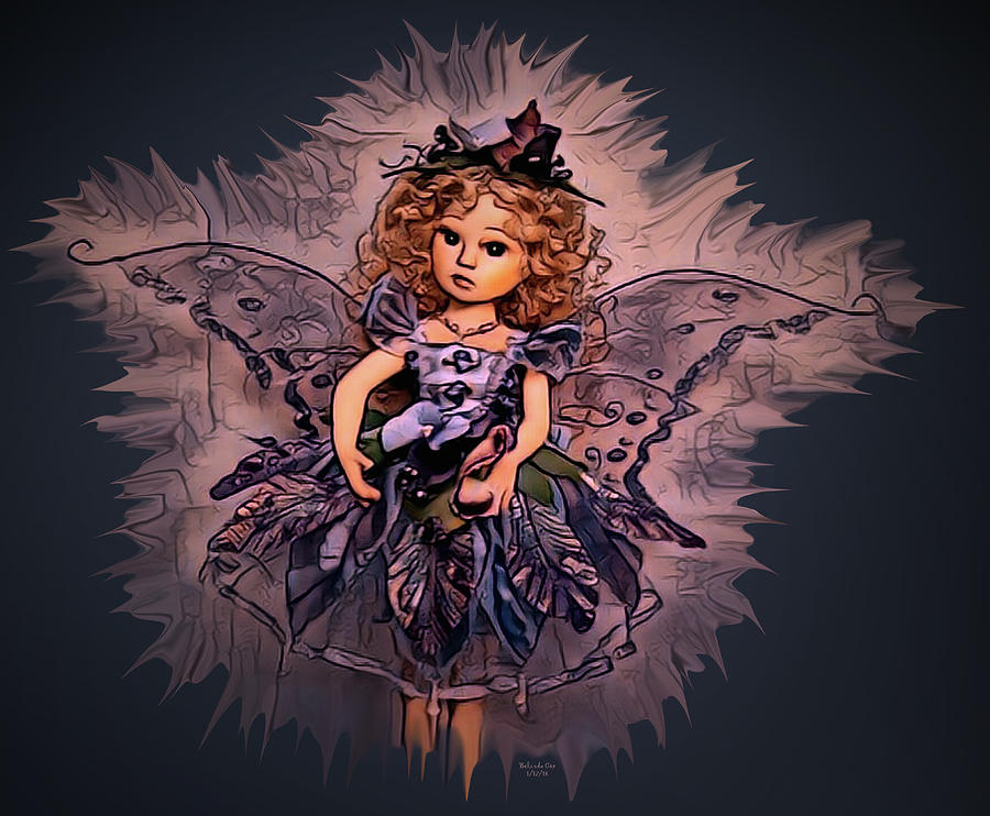 Fairy Princess Doll Digital Art by Artful Oasis