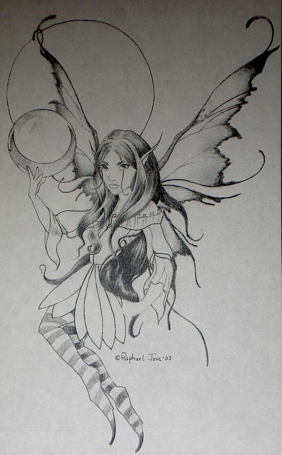 mythical creatures fairies sketches