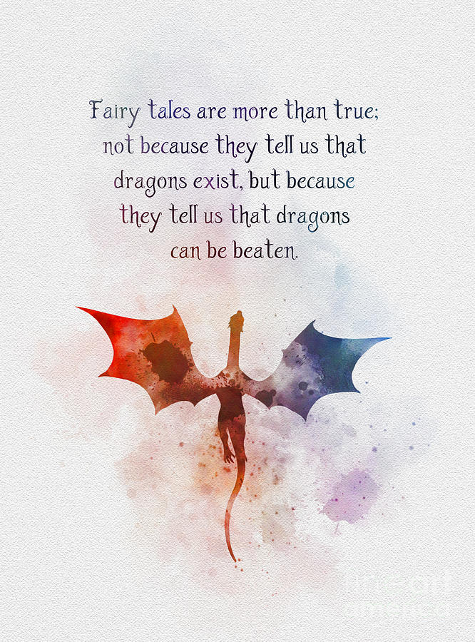 Fairy tales are more than true Mixed Media by My Inspiration