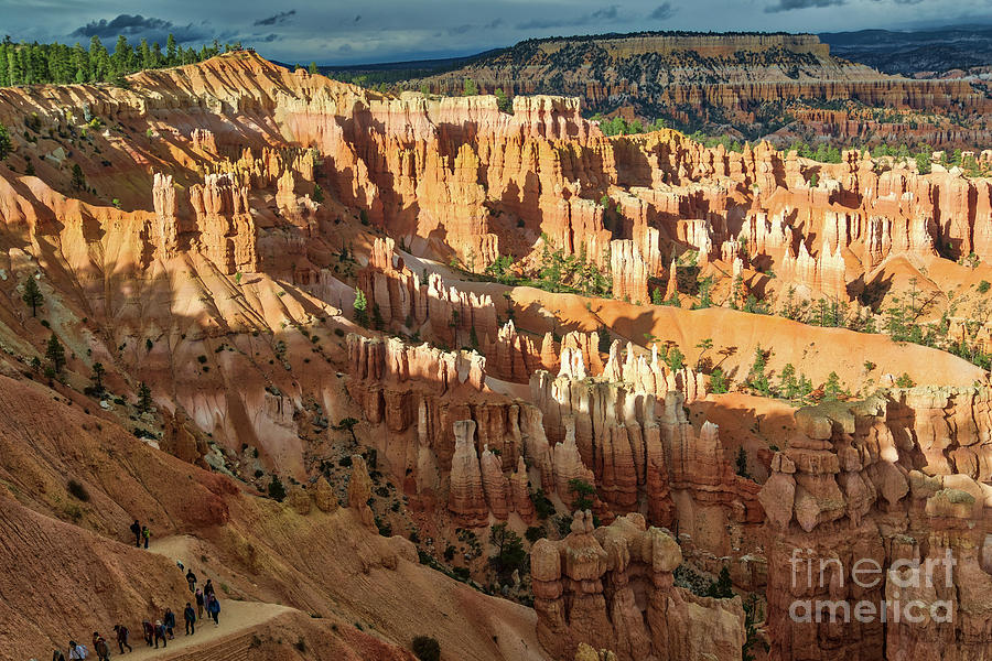 Bryce Canyon National Park Photograph - Fairyland  8b8295H by Stephen Parker