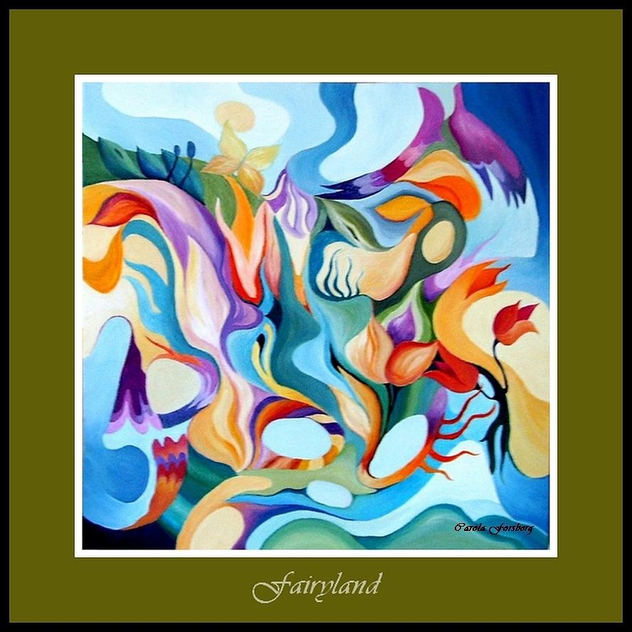 Fairyland Painting By Carola Ann Margret Forsberg Fine Art America