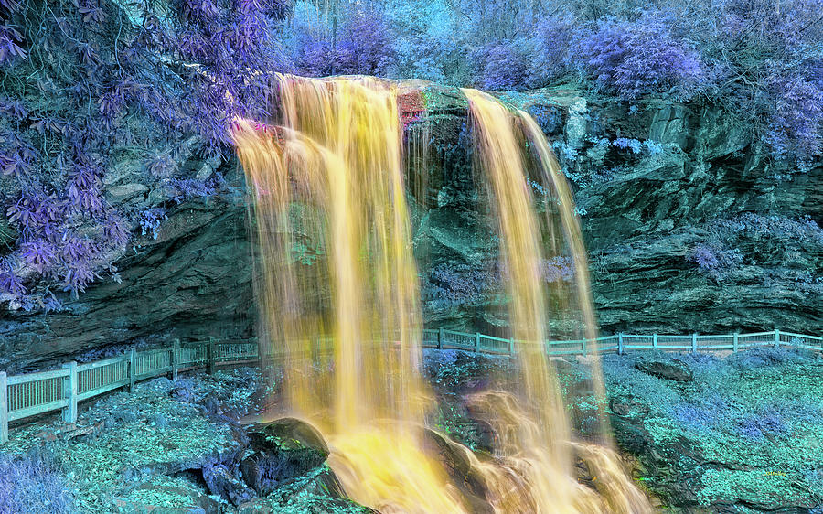 Fairyland Falls Photograph by John M Bailey