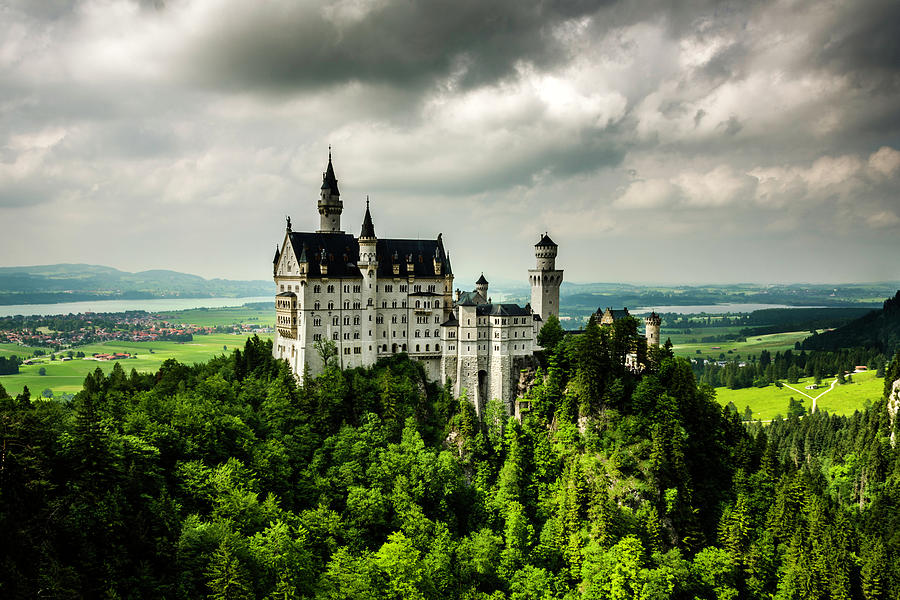 Fairytale Castle Neuschwanstein 2 Photograph by Wolfgang Stocker