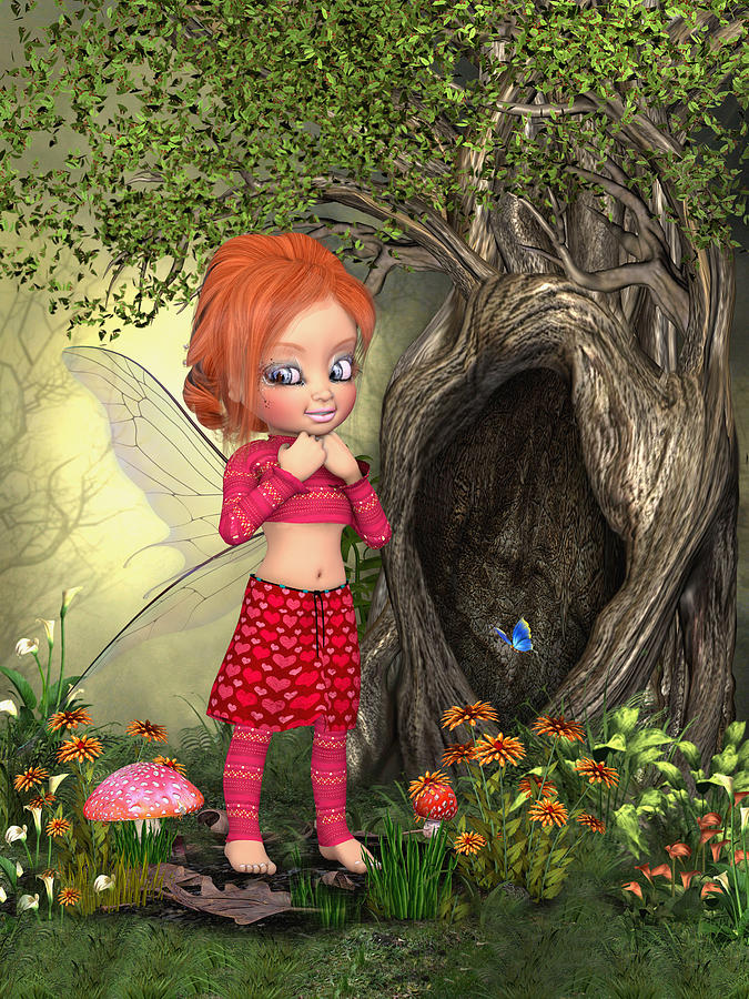 Fairy Woods Digital Art