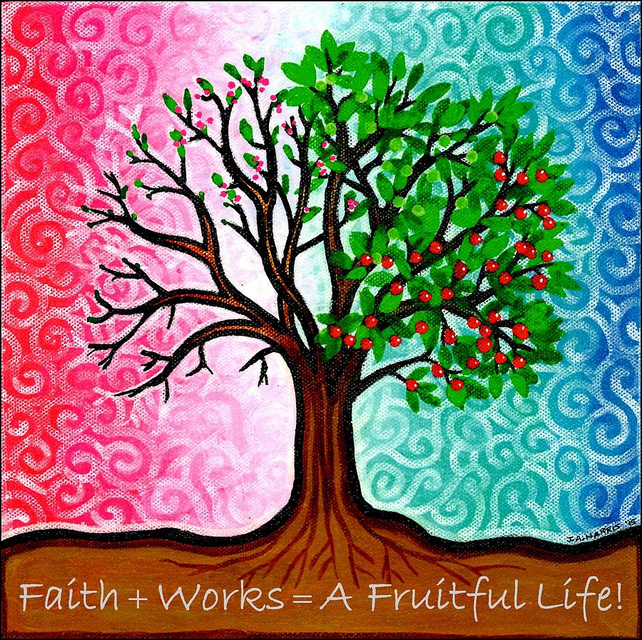Faith Works Painting by Jim Harris