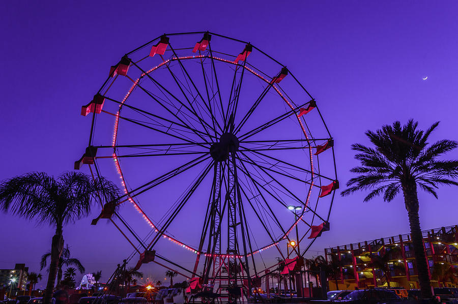Fajitaville Ferris Wheel 1 Photograph by Leticia Latocki