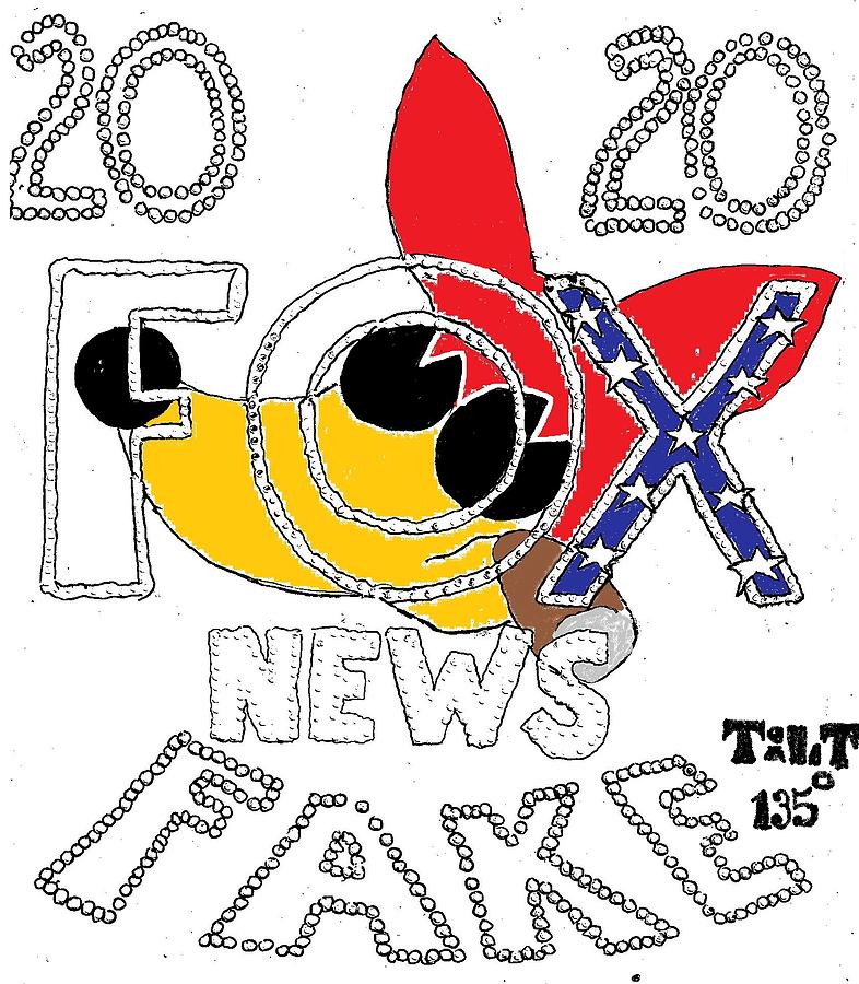 Fake News Drawing by William Tilton