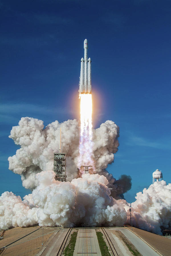 Falcon Heavy Launch Photograph by Filip Schpindel - Fine Art America