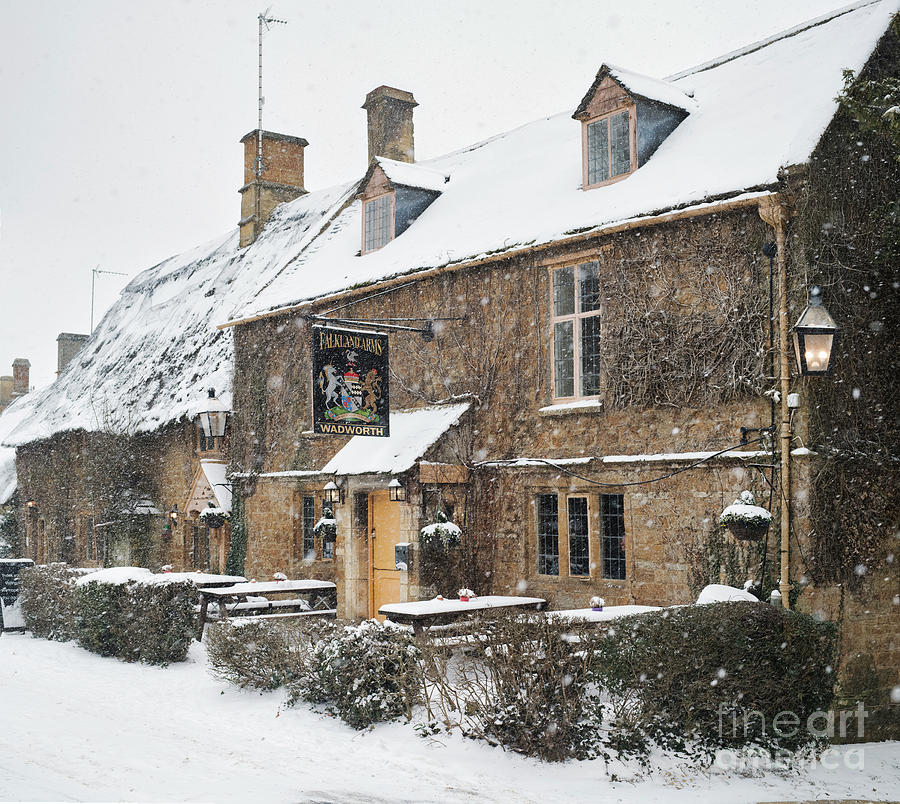Falkland Arms Great Tew Photograph by Tim Gainey