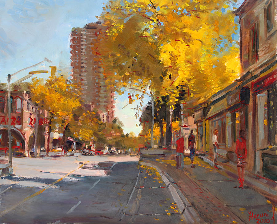 Fall 2010 Canada Painting by Ylli Haruni