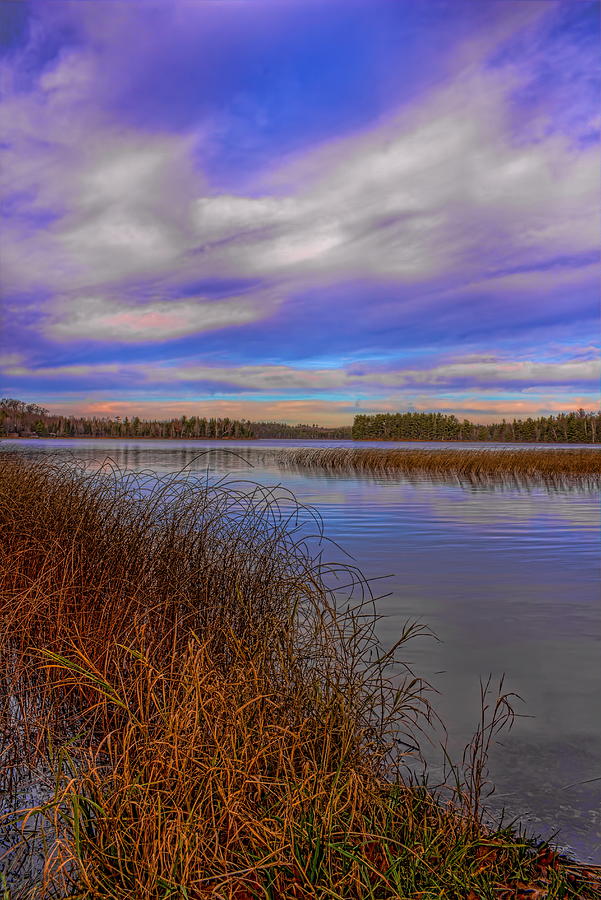 Fall Afternoon Over Gilmore Lake Photograph by Dale Kauzlaric