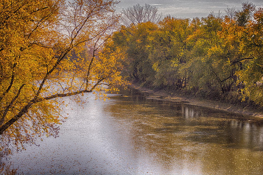 Fall Along The Maumee River Photograph by Tim The Bikeman - Fine Art ...