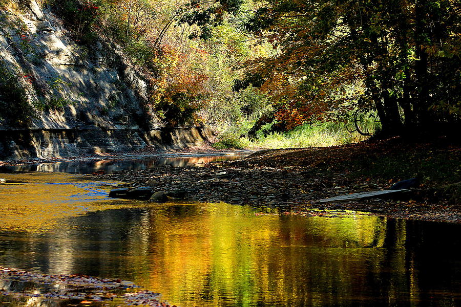 Fall at Big Creek Photograph by Bruce Patrick Smith