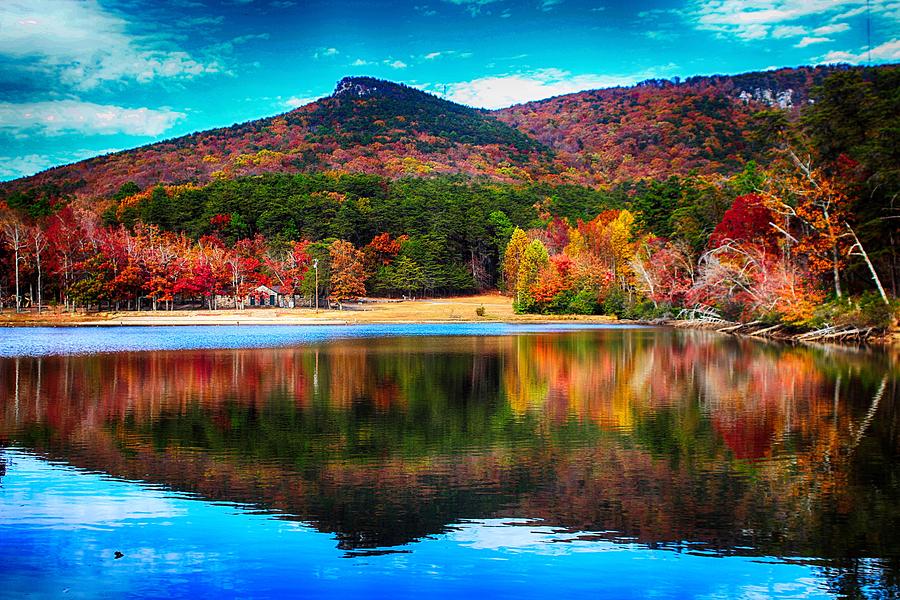 Fall at Cheaha Lake 5 Photograph by Patrick Moore - Fine Art America