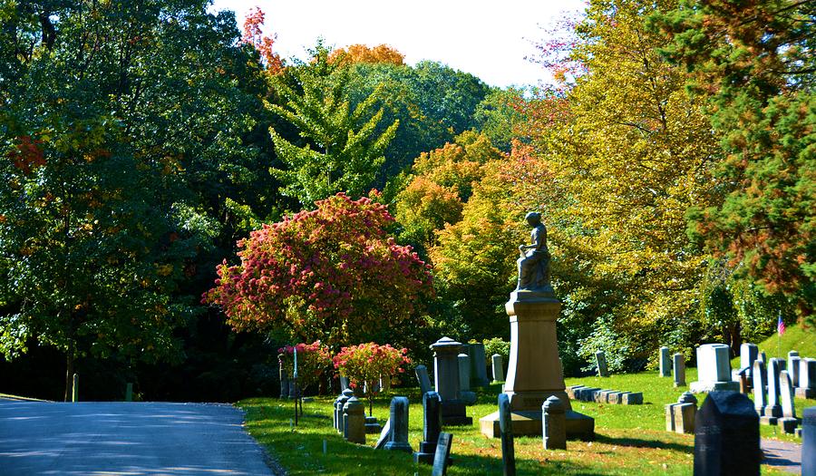 Fall at Mount Hope Cemetery 2 Photograph by Richard Jenkins | Fine Art ...