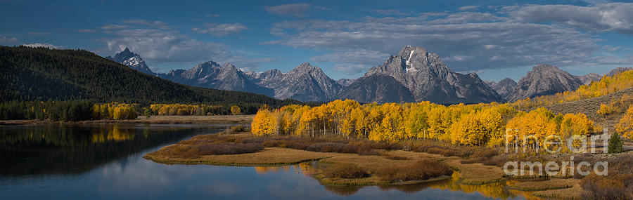 Fall at Oxbow Bend Photograph by Brad Schwarm
