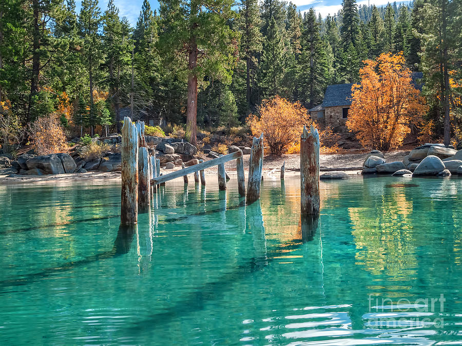 Fall At Skunk Harbor Lake Tahoe Photograph by Dianne Phelps