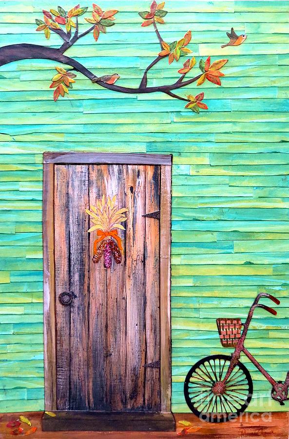 Fall At The Doorstep Painting by Desiree Paquette