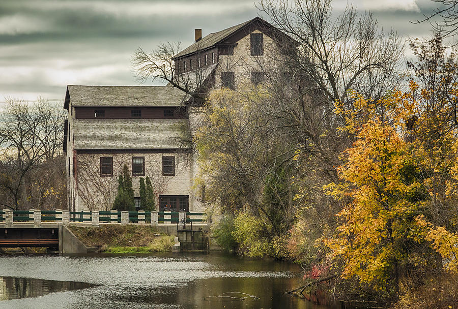 Fall At The Mill Photograph by Jeffrey Ewig