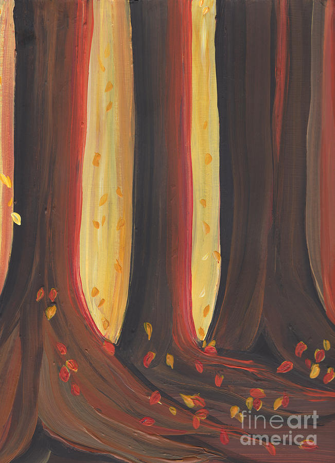 Fall Begins by jrr Painting by First Star Art