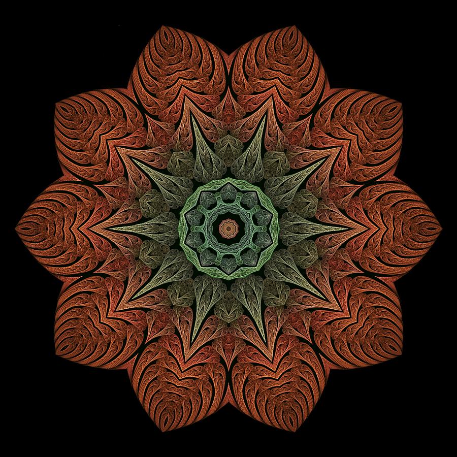 Fall Blossom ZXK-4310-2A Digital Art by Doug Morgan