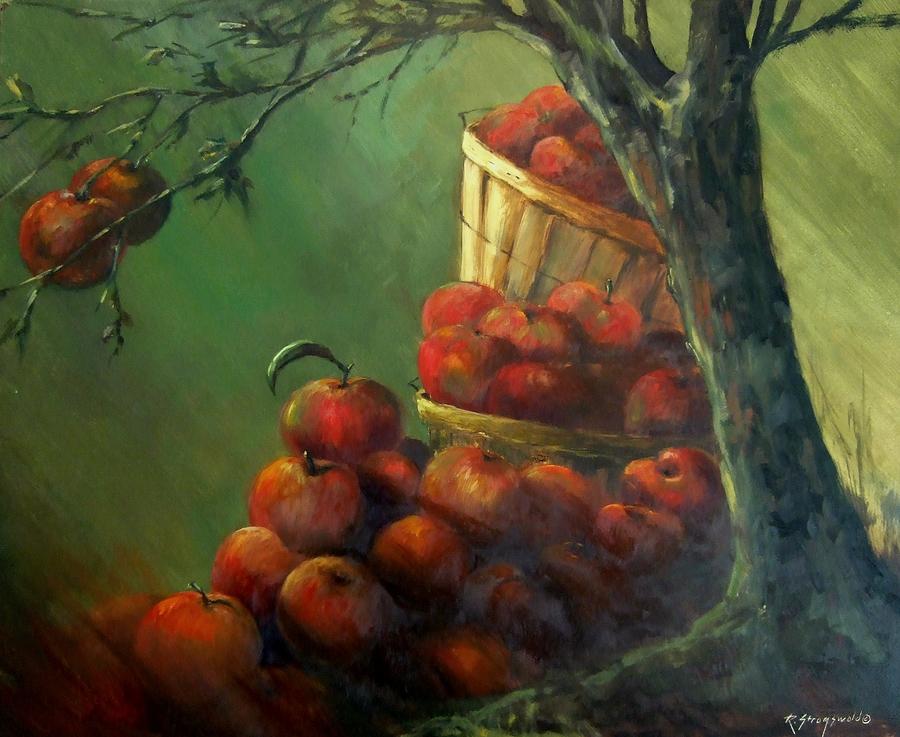 Fall Bounty Painting by Ruth Stromswold