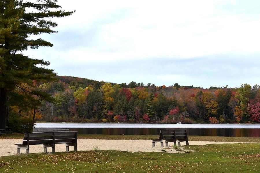 Fall by Burr Pond 1 Photograph by Nina Kindred